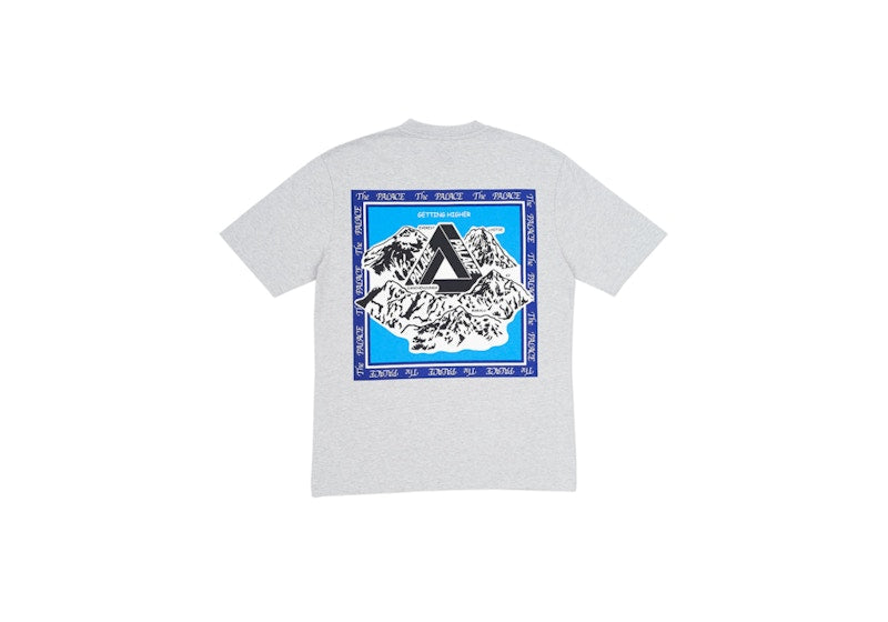 Palace Getting Higher T-shirt Grey