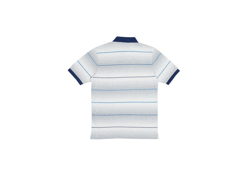 Palace Ghost Stripe Polo White