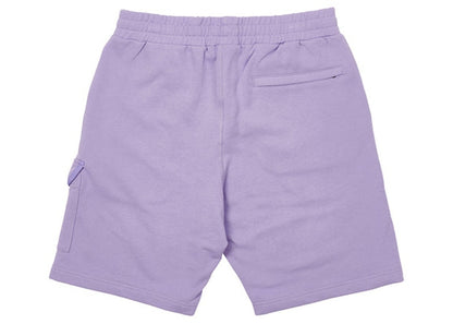 Palace Giant Woven Label Shorts Lilac