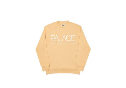 Palace Globaller Crew Sand