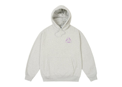Palace Glow Tri-Ferg Hood Grey Marl