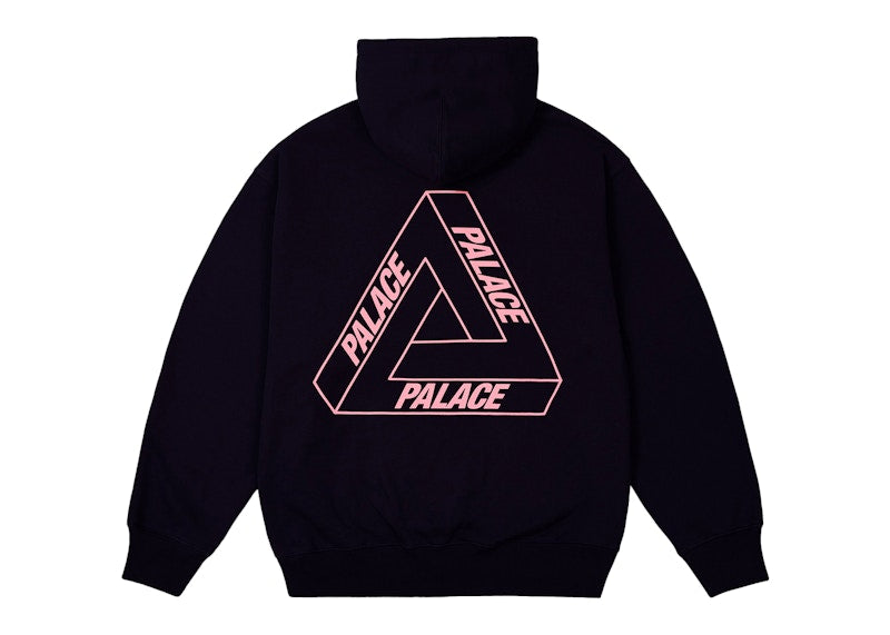 Palace Glow Tri-Ferg Hood Purp