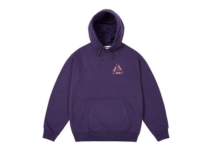 Palace Glow Tri-Ferg Hood Purp