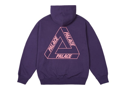 Palace Glow Tri-Ferg Hood Purp