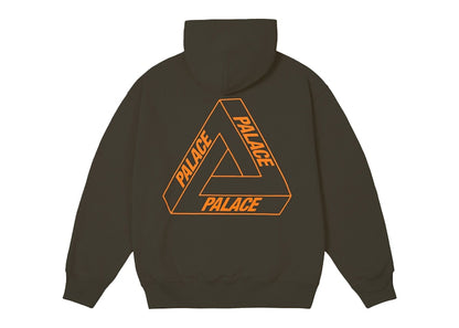 Palace Glow Tri-Ferg Hood Stoney Grey