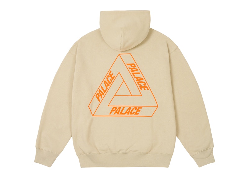 Palace Glow Tri-Ferg Hood Stoney Grey