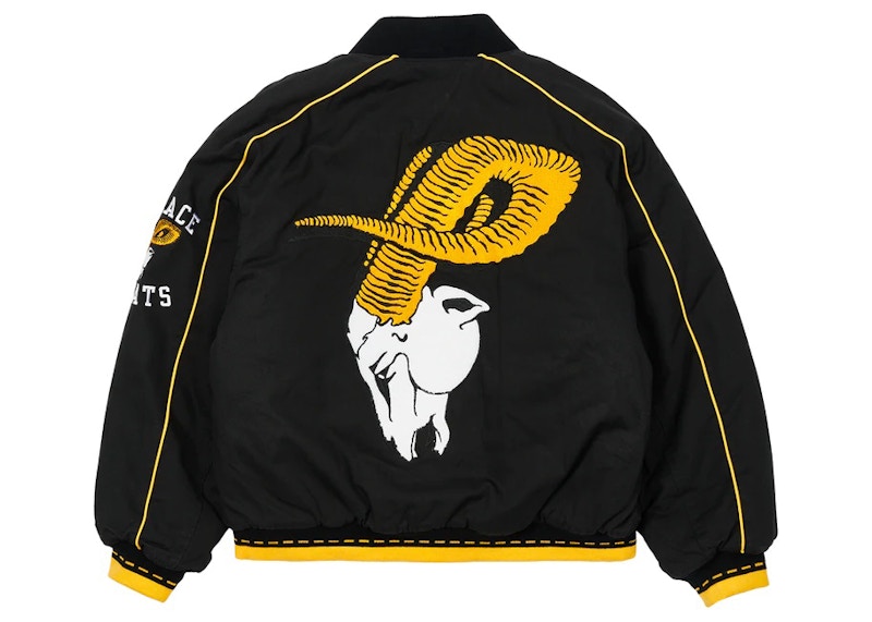 Palace Goats Varsity Jacket Black