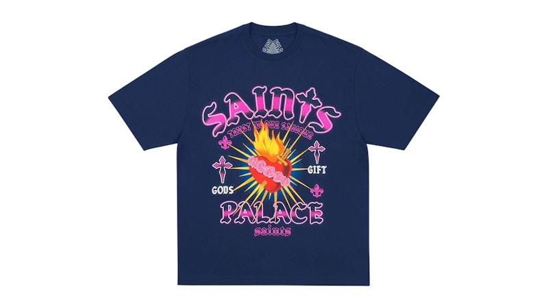 Palace Gods Gift T-Shirt Navy