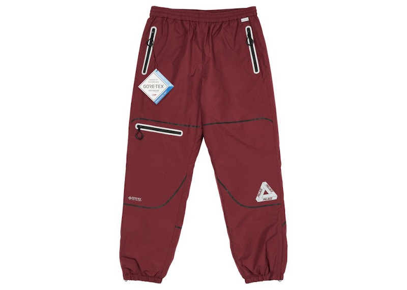Palace Gore-Tex Infinium P-Tech Joggers Burgundy