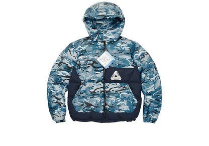 Palace Gore-Tex Infinium Puffa Blue Camo
