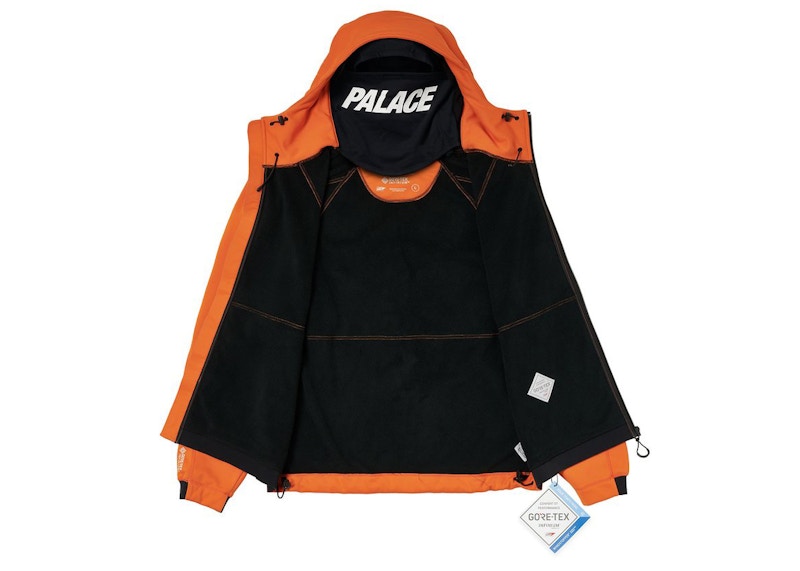 Palace Gore-Tex Masked Soft Shell Jacket Orange
