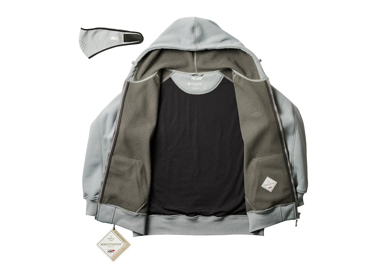 Palace Gore-Tex Windstopper Bonded Jacket Concrete Grey