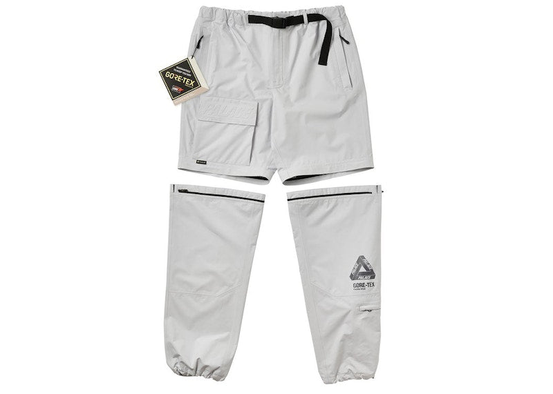 Palace Gore-Tex Zip Off Cargos Grey