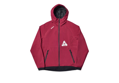 Palace Gore Windstopper Jacket Beet Red
