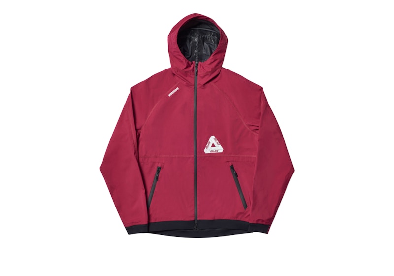 Palace Gore Windstopper Jacket Beet Red