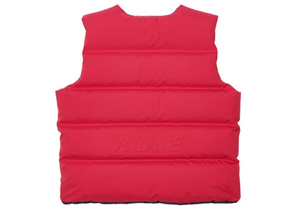 Palace Gore-tex Infinium Reverso Down Vest Pink/Navy