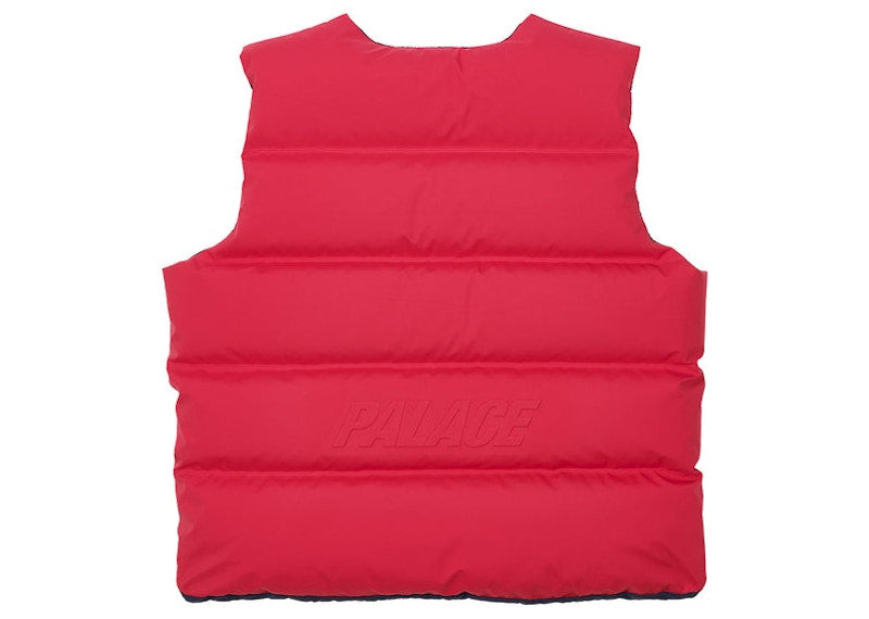 Palace Gore-tex Infinium Reverso Down Vest Pink/Navy