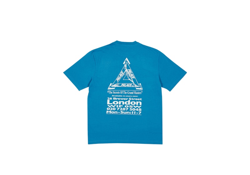 Palace Grand Master T-shirt Blue