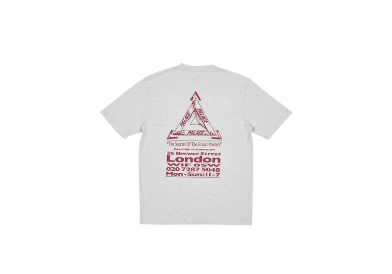Palace Grand Master T-shirt Grey Marl