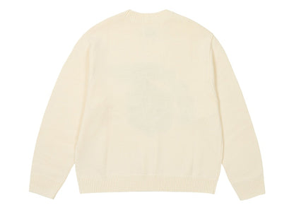 Palace Grape Knit Soft White