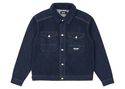 Palace Grizzly Denim Jacket Indigo