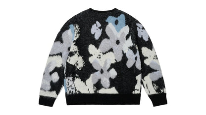 Palace Hairy Flower Knit Dark
