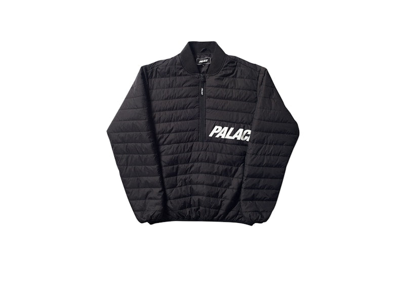Palace Half Zip Packer Black/Black