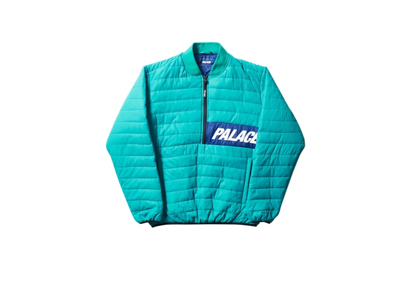 Palace Half Zip Packer Teal