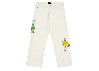 Palace Handbag Baggies Jean White