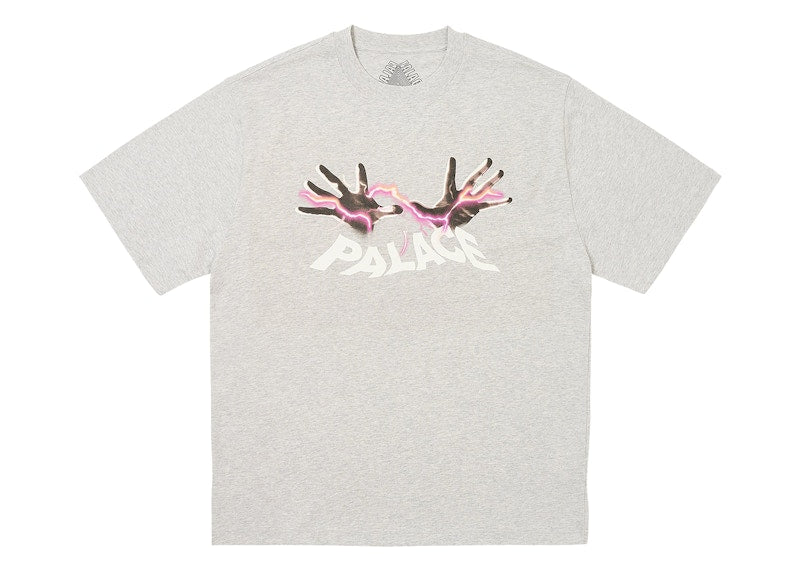 Palace Hands On T-Shirt Grey Marl