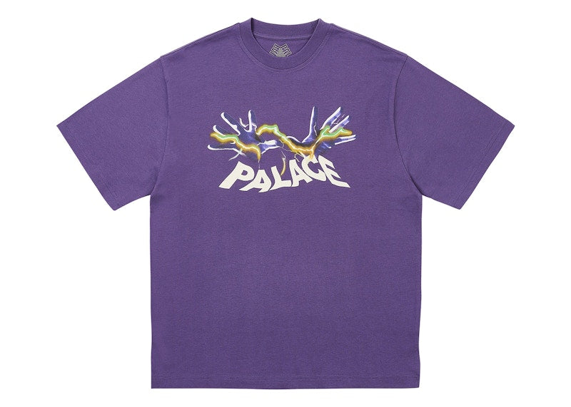 Palace Hands On T-Shirt Purp