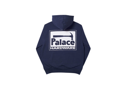 Palace Hardware Zip Hood Navy