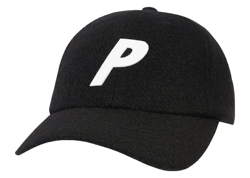 Palace Harris Tweed P 6-Panel Black