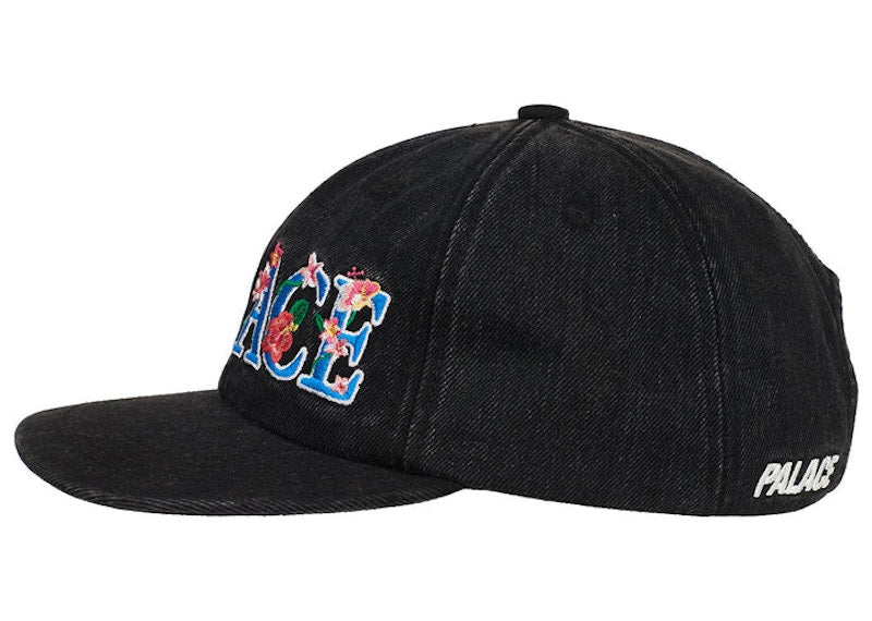 Palace Hawaii Denim PAL Hat Black