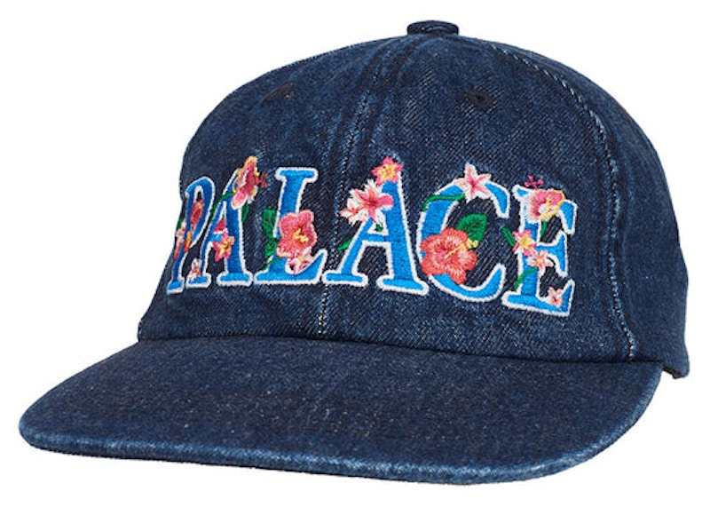 Palace Hawaii Denim PAL Hat Stonewash