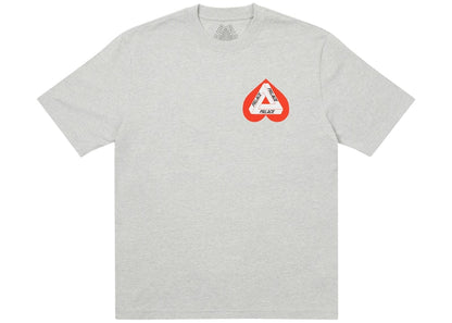 Palace Hearty T-shirt Grey Marl