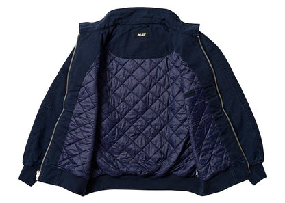 Palace Heavy Canvas Bomber Jacket Navy