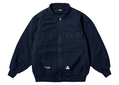 Palace Heavy Canvas Bomber Jacket Navy