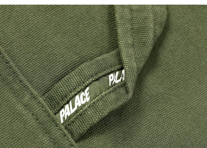 Palace Heavy Canvas Work Pant Deep Green