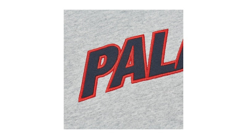 Palace Heavy Font T-Shirt Grey Marl