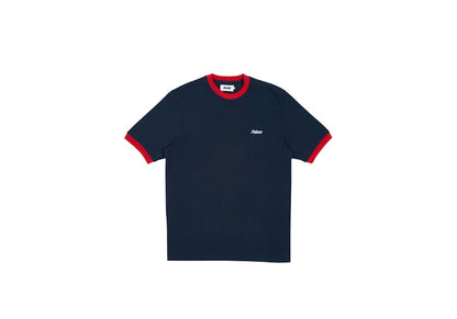 Palace Heavy Ringer T-shirt Navy/Red