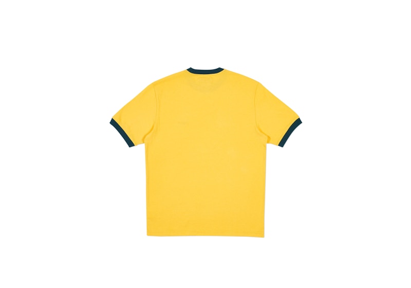 Palace Heavy Ringer T-shirt Yellow/Green