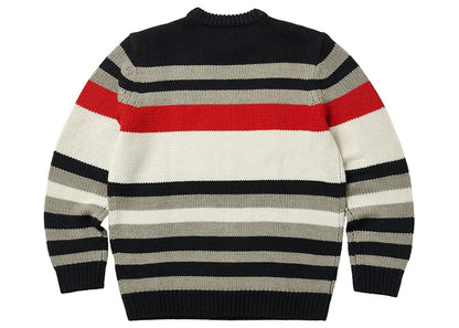 Palace Heavy Stripe Knit Navy