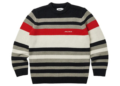 Palace Heavy Stripe Knit Navy