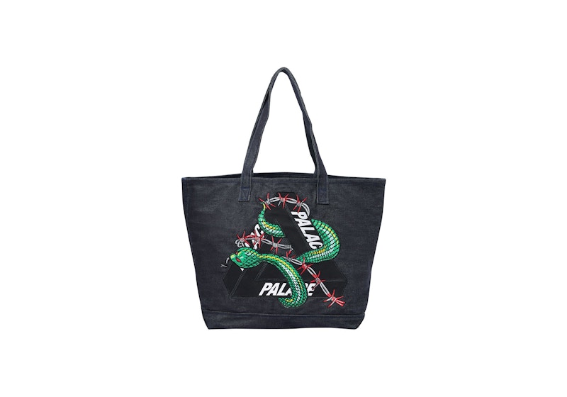 Palace Hesh Denim Tote Bag Rinse