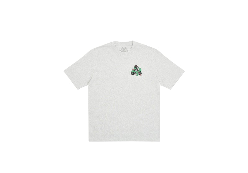 Palace Hesh Mit Fresh T-shirt Grey Marl