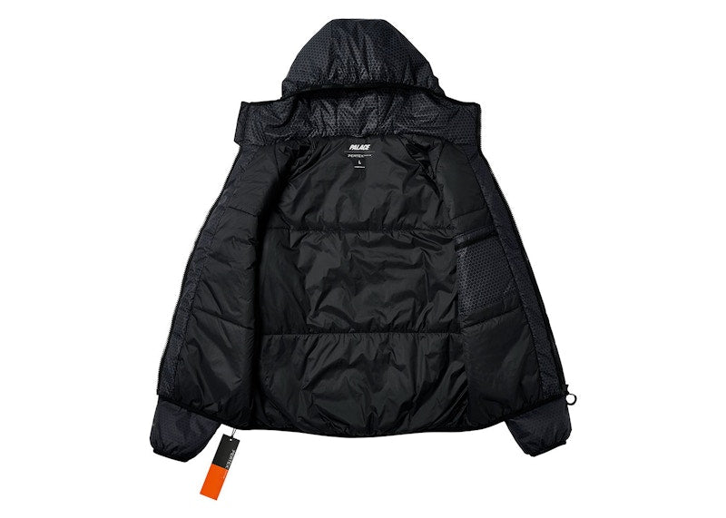 Palace Hexagon Pertex Quilted Jacket Black
