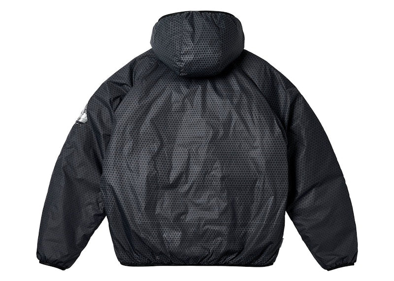 Palace Hexagon Pertex Quilted Jacket Black