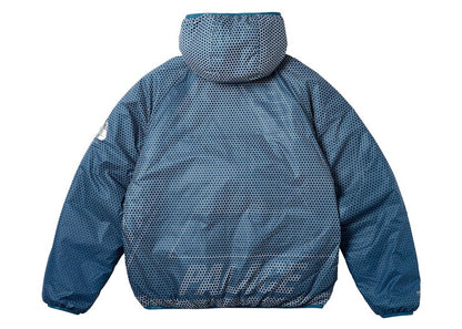 Palace Hexagon Pertex Quilted Jacket Blue