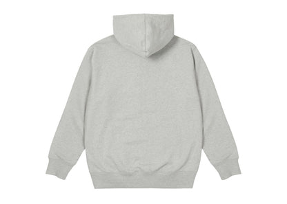 Palace Hippy Salute Zip Hood Grey Marl